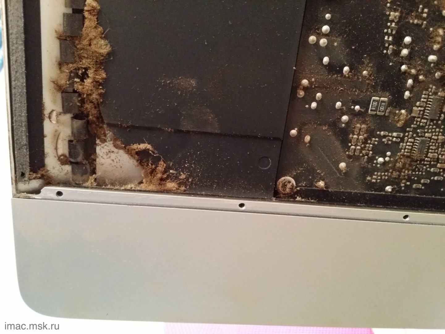 imac dust cleaning